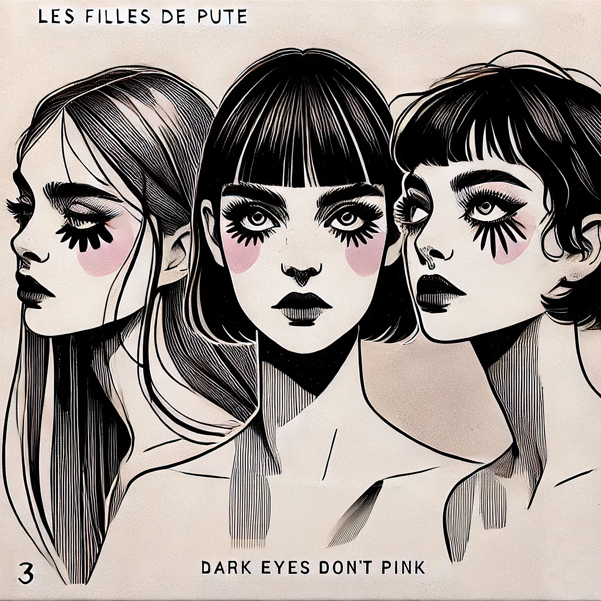 Les Filles de Pute - Dark eyes don't pink